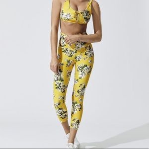 Beach Riot Sport Yellow Floral 7/8